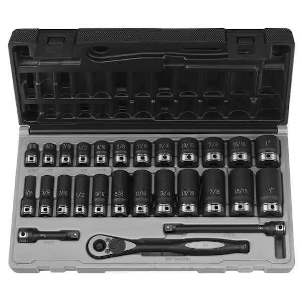 SKT SET 3/8" 27 PC FRACT STD&DP DUO IM